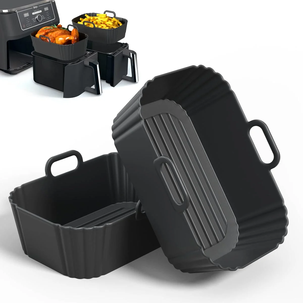Moules en silicone pour Ninja Dual Zone, lot de 2