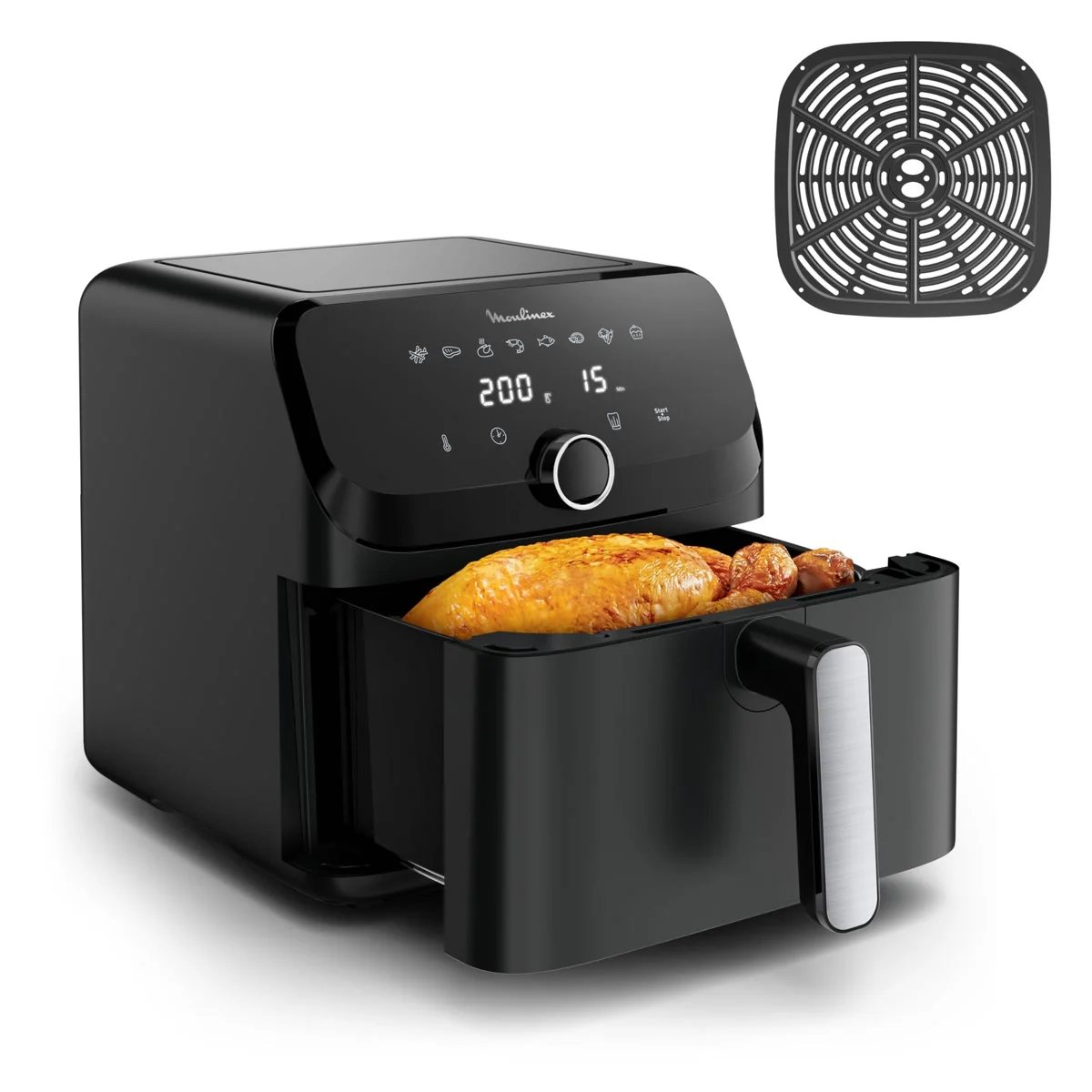 Air fryer Moulinex Easy Fry Mega 7,5 L, photo 2