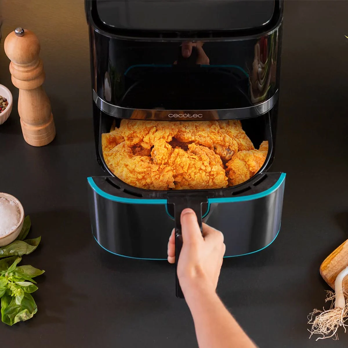 Air fryer Cecotec Cecofry Full InoxBlack Pro 5,5 L, photo 2
