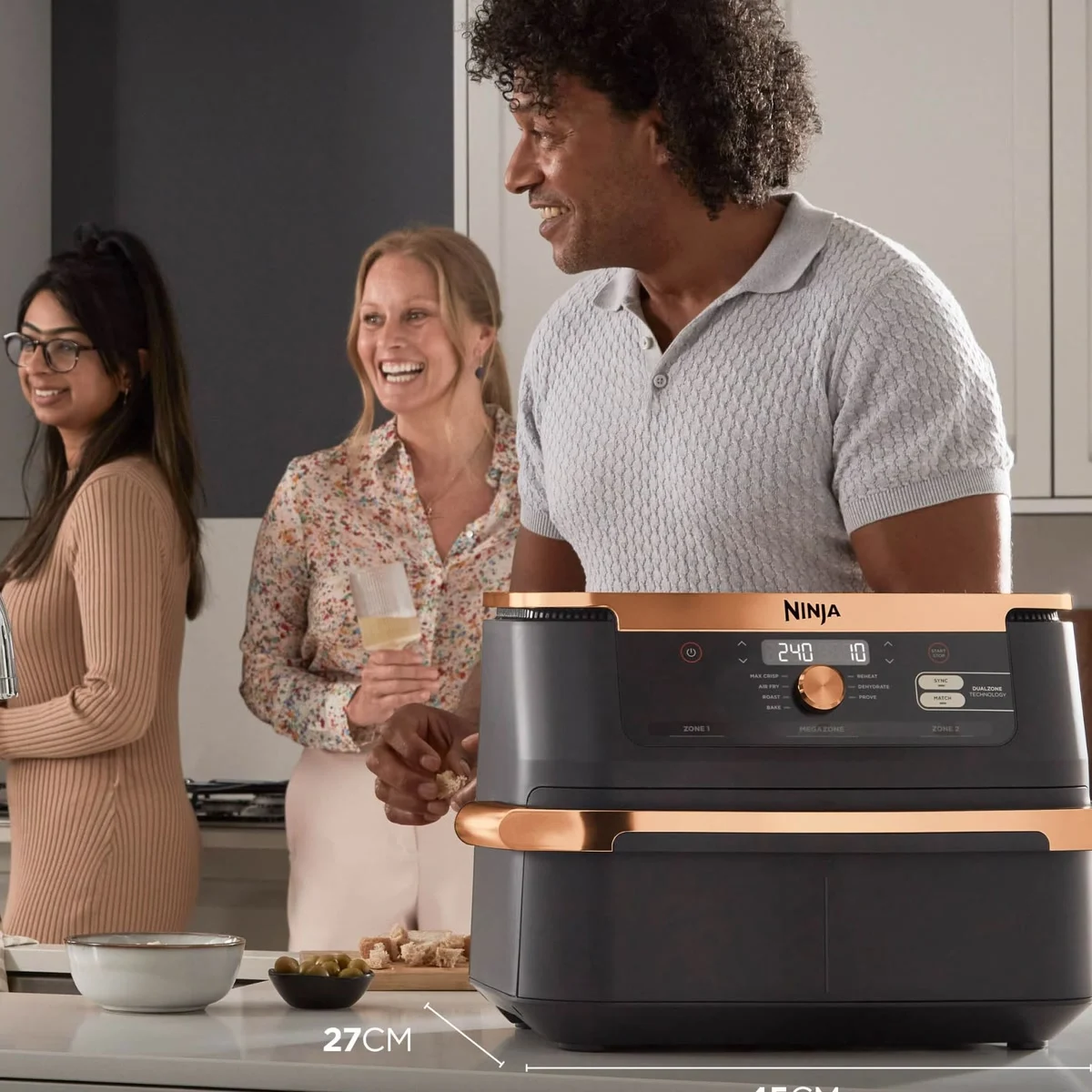 Air fryer Ninja Foodi FlexDrawer 10,4 L, photo 3