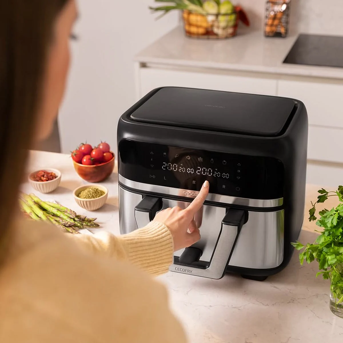Air fryer Cecotec Cecofry Dual 9000, 9 L, photo 3