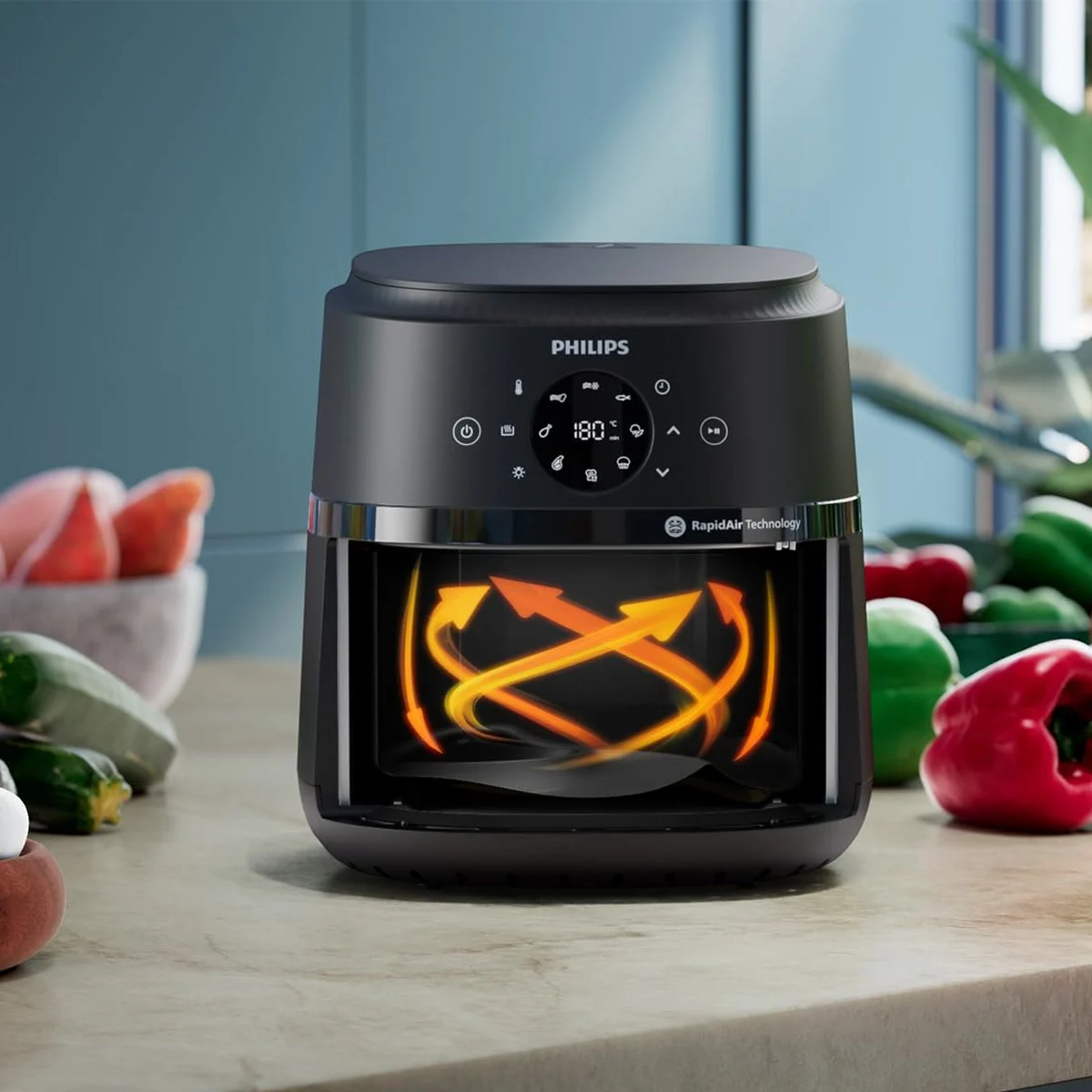 Air fryer Philips Série 2000 4,2 L, photo 4