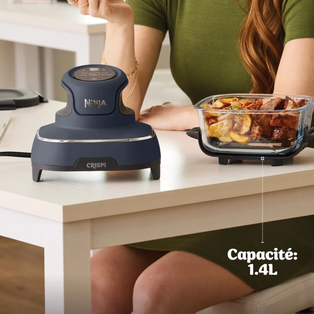 Air fryer Ninja CRISPi 4-en-1 en verre, photo 4