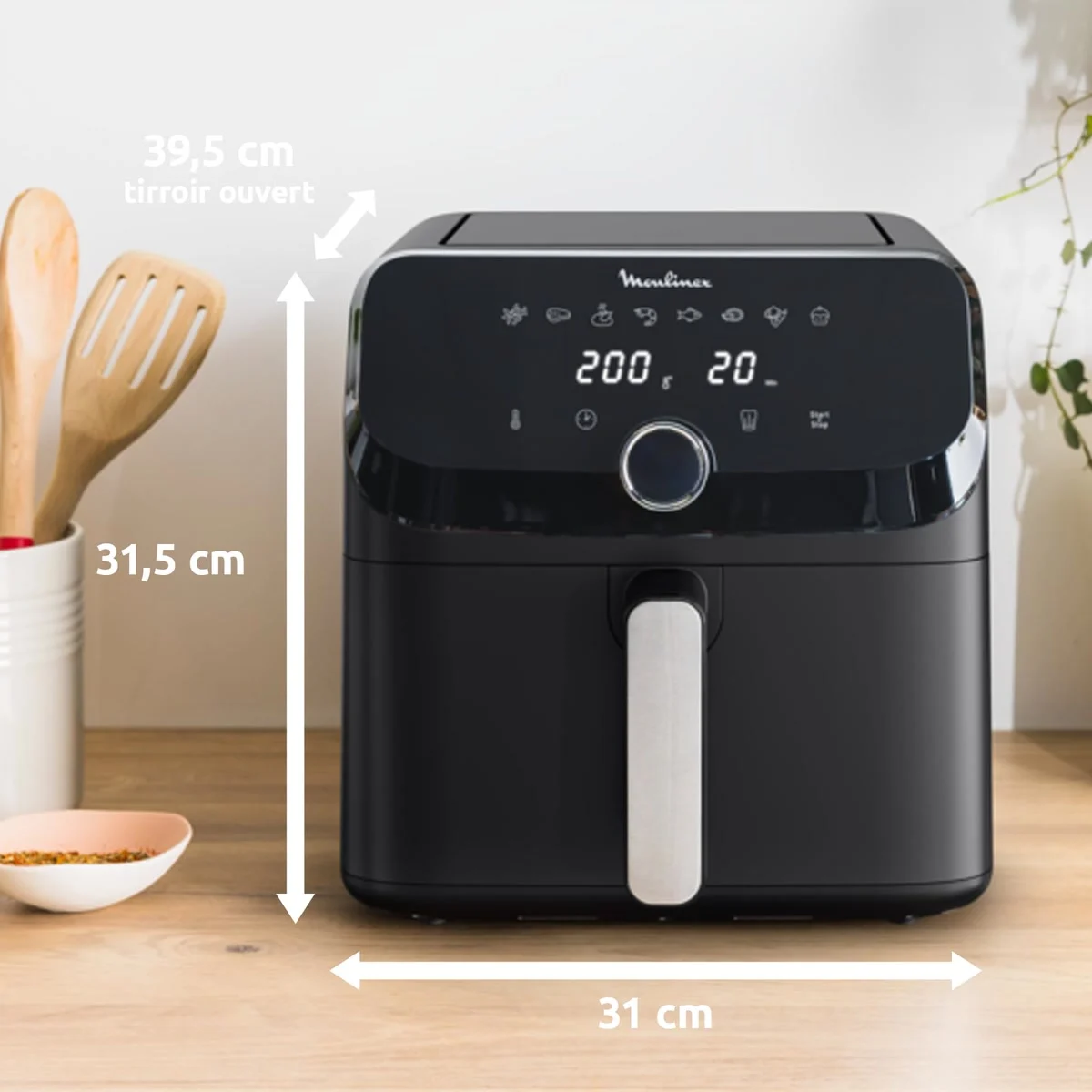 Air fryer Moulinex Easy Fry Mega 7,5 L, photo 5