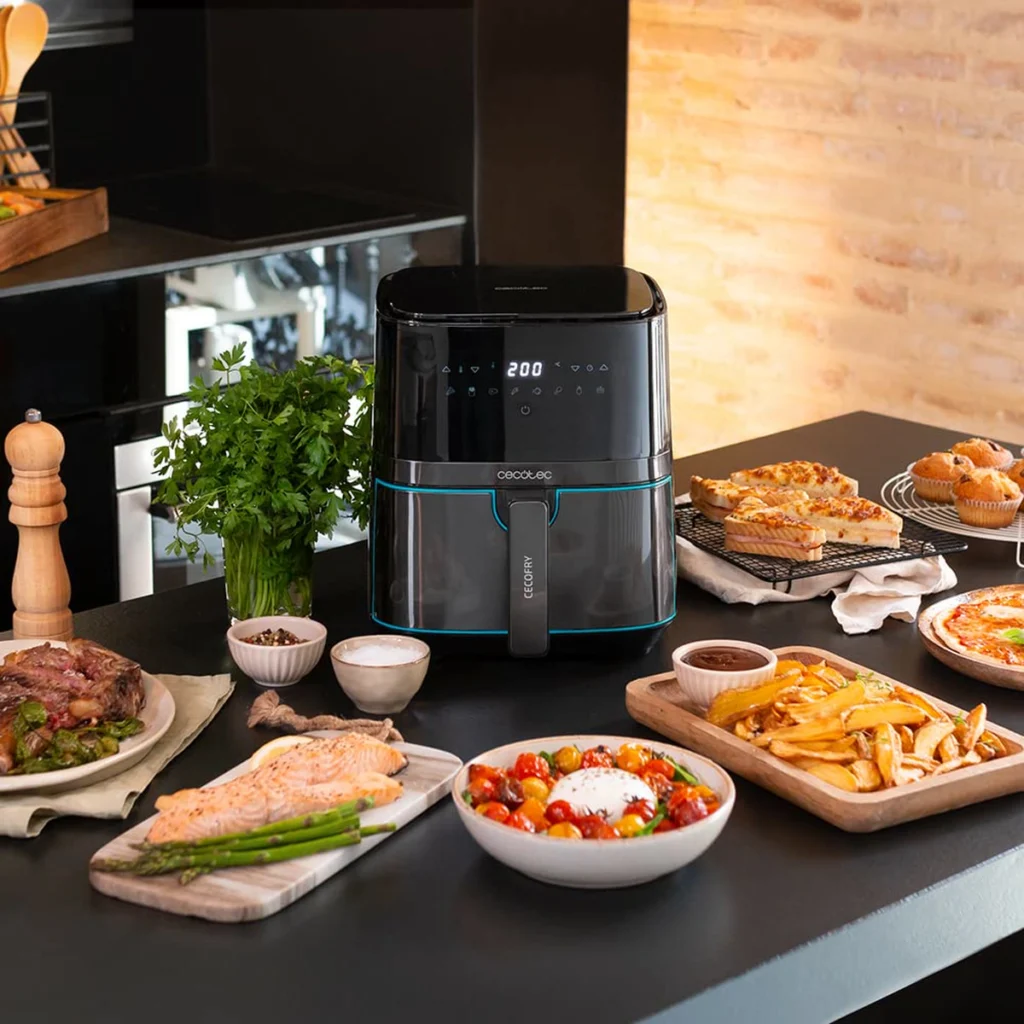Air fryer Cecotec Cecofry Full InoxBlack Pro 5,5 L, photo 6