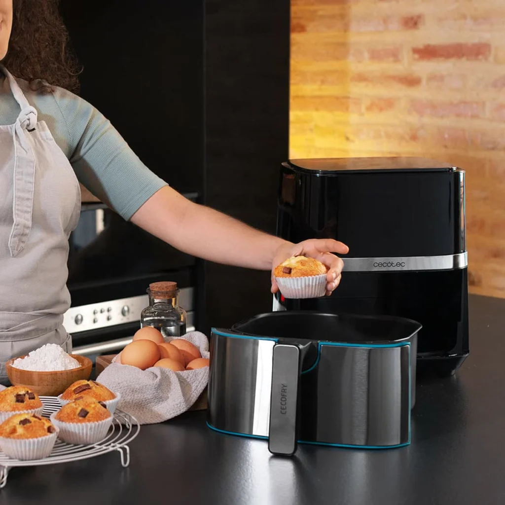Air fryer Cecotec Cecofry Full InoxBlack Pro 5,5 L, photo 7