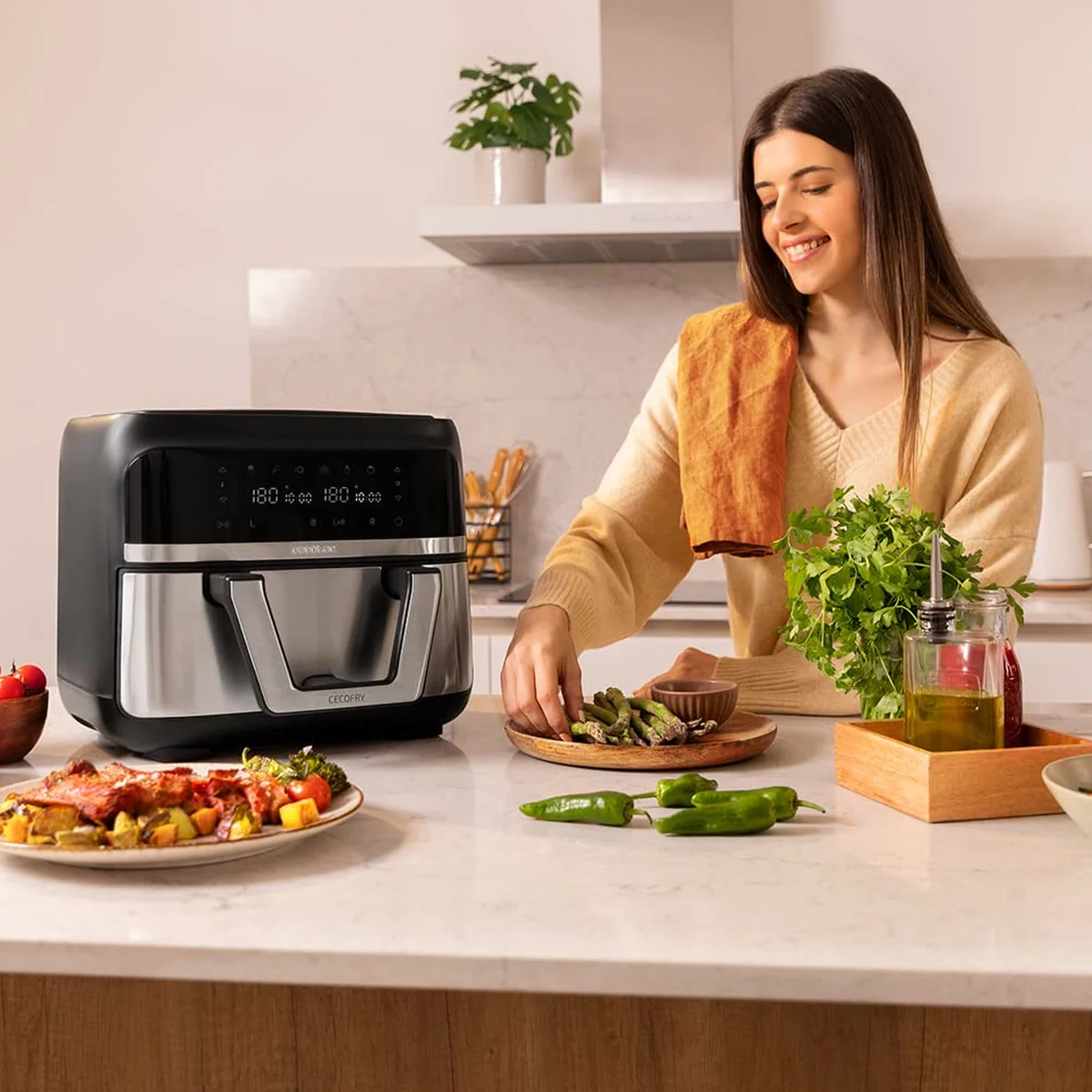 Air fryer Cecotec Cecofry Dual 9000, 9 L, photo 8